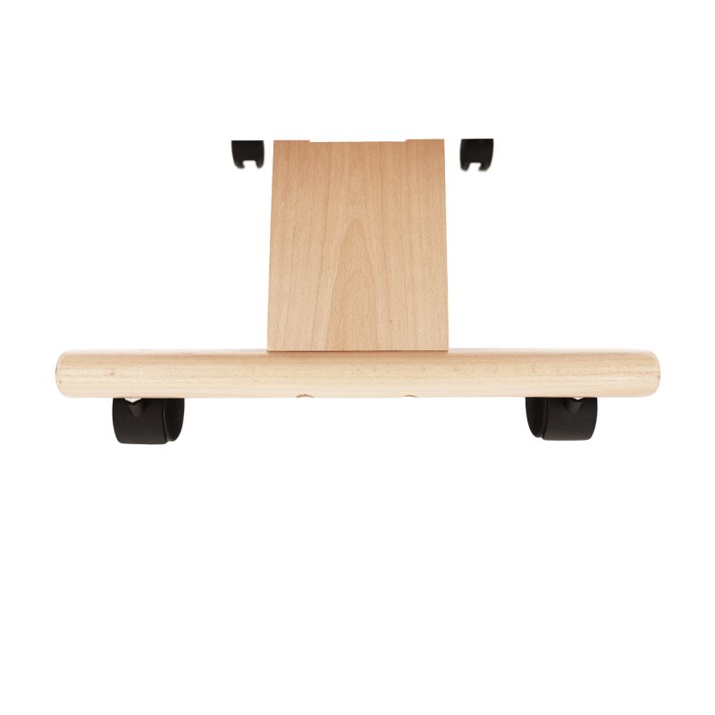 Moderná a ergonomická kľakačka, čierna-buk
