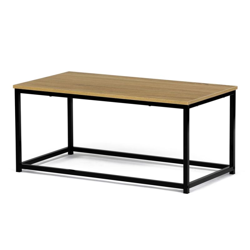 Stôl konferenčný, 90x48x41 cm, MDF, dekor divoký dub