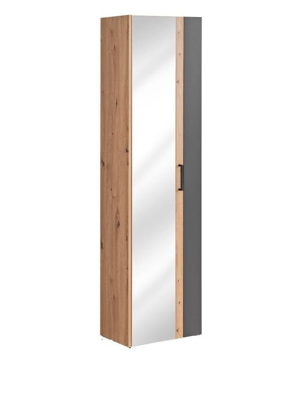 Skrinka do kúpeľne 803 graphite/artisan oak