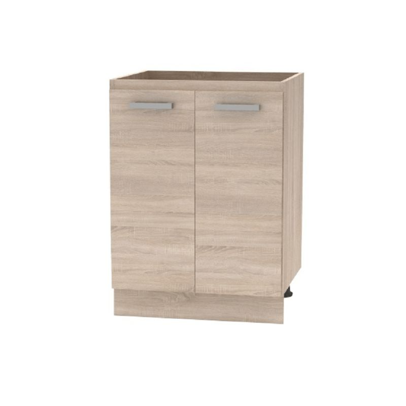 Spodná skrinka 60 2DV, dub sonoma, NOPL-057-0S, 2x dvierka