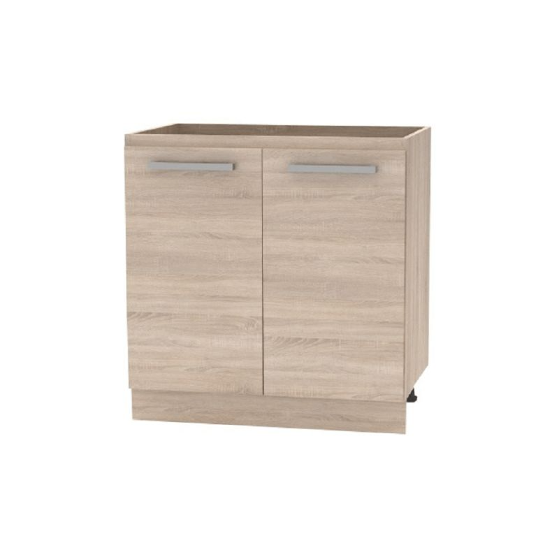 Spodná skrinka 80 2DV, dub sonoma, NOPL-060-0S, 2x dvierka
