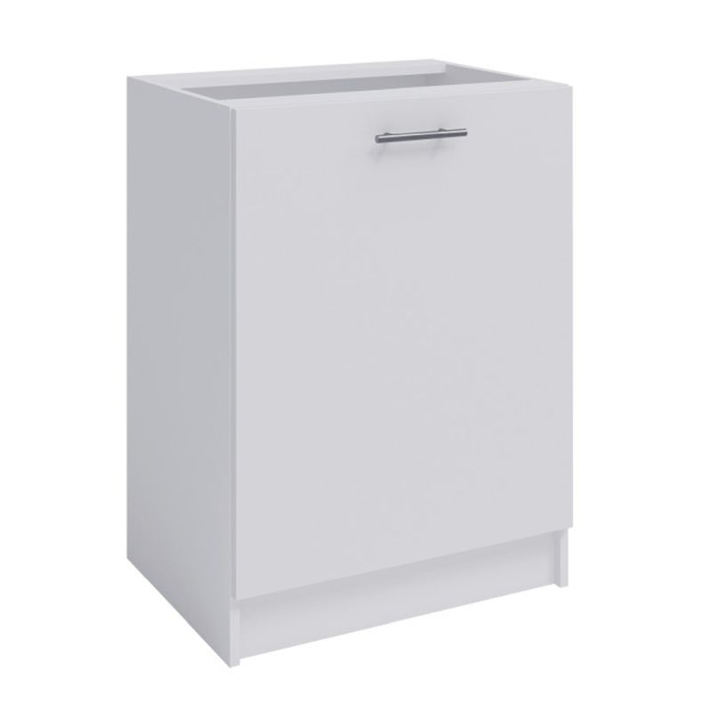 Dolná skrinka S - 60, biela, ľavá, 1x dvierka