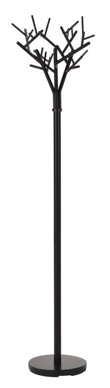 Vešiak na chodbu 180 cm, čierny kov