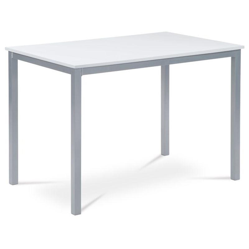 Jedálenský stôl 110×70×75 cm, MDF biela