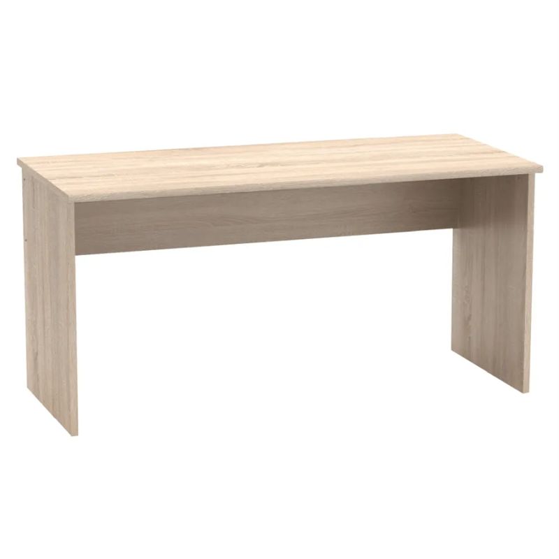 Písací stôl z kvalitnej DTD, 150cm, dub sonoma
