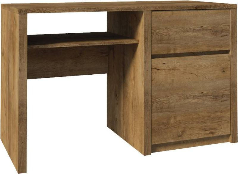 Jednoduchý a elegantný písací stôl, lefkas ciemny