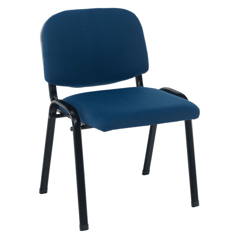 Klasická zasadacia stolička, tmavomodrá