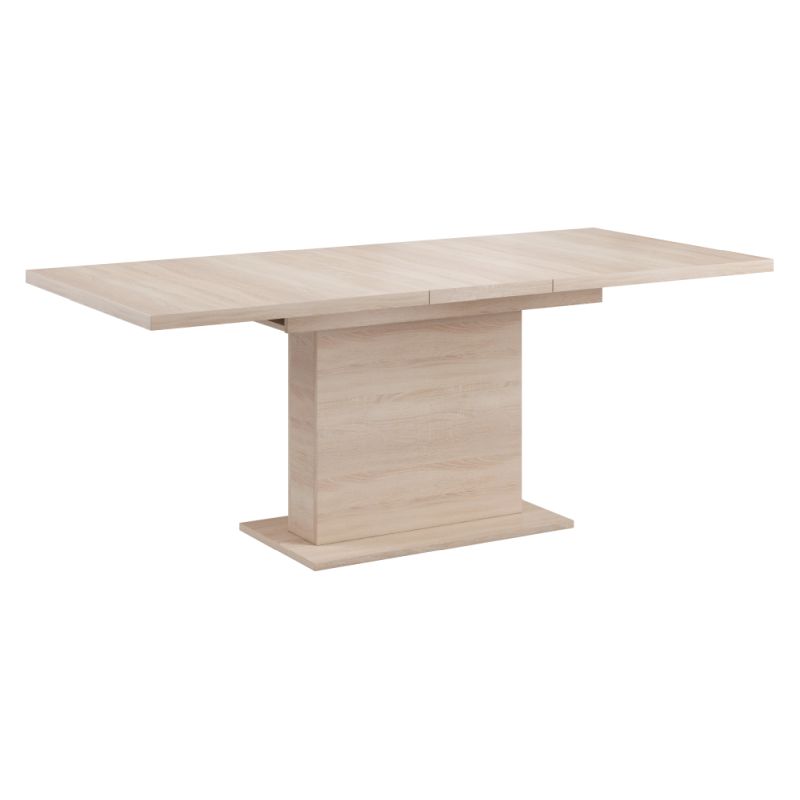 Jedálenský rozkladací stôl dub sonoma, 160-200 cm