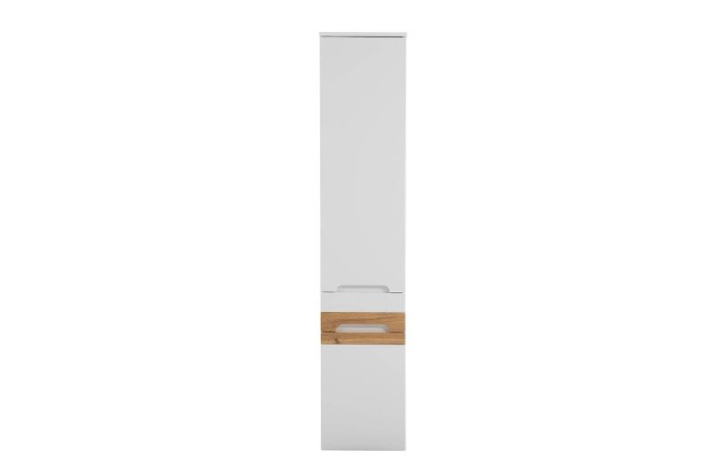 Kúpeľňová skrinka WHITE 800 biela/biely vysoký lesk