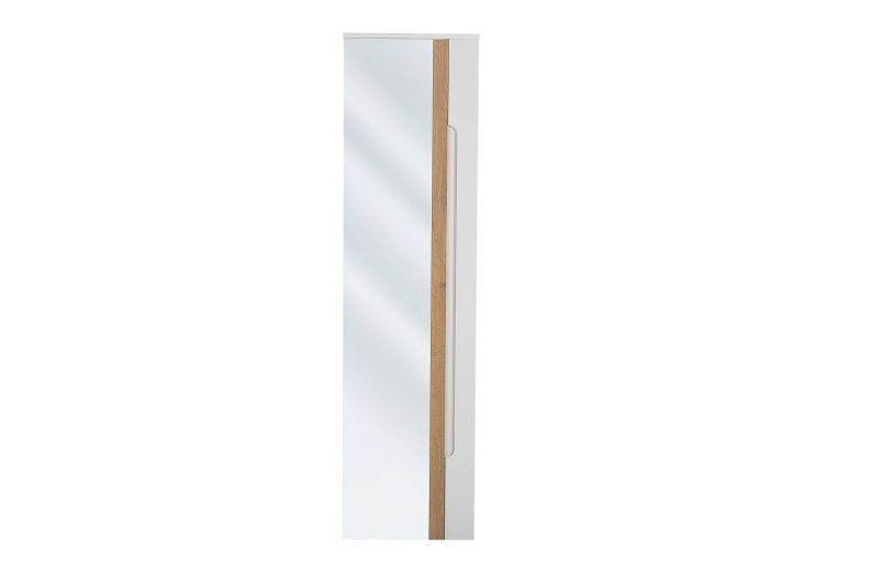 Kúpeľňová skrinka WHITE 802 biela/biely vysoký lesk
