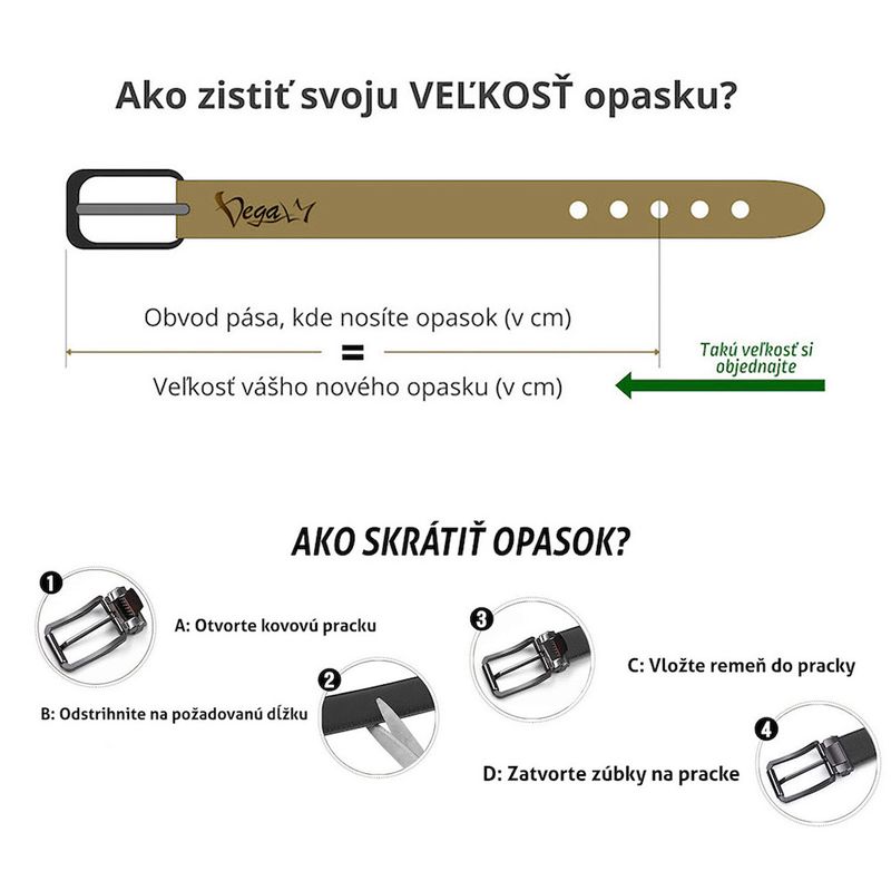 Kožený opasok BLACKFORGE, šírka 3,3 cm, Tmavo hnedý