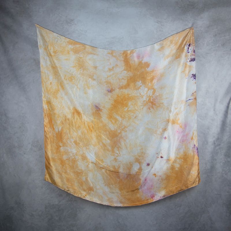Hodvábna šatka VZOR_52, 85×90 cm, Made in Slovakia