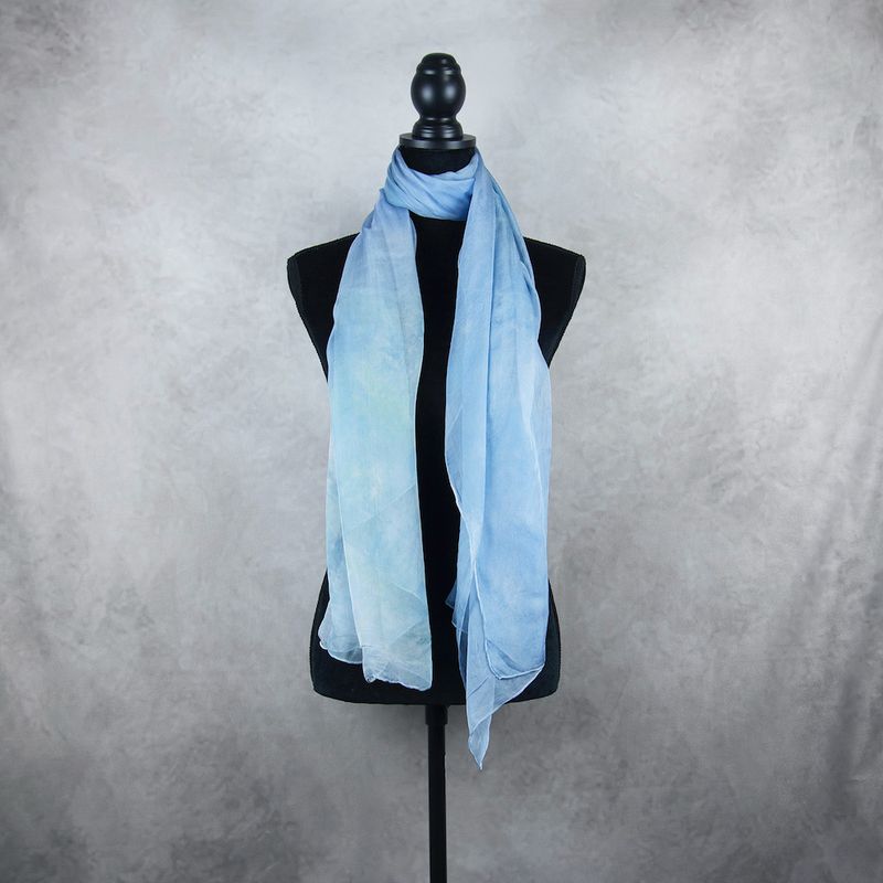 Luxusný hodvábny šál LIMITED_069 zo 100 % prírodného hodvábu, 180 x 110cm