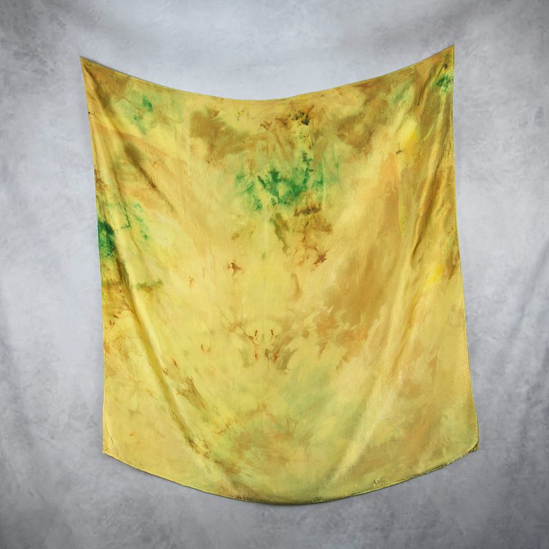 Luxusná hodvábna šatka LIMITED_320, 90×90cm, Made in Slovakia
