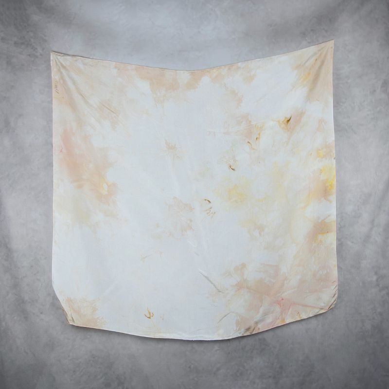 Hodvábna šatka VZOR_76, 85×90cm, Made in Slovakia
