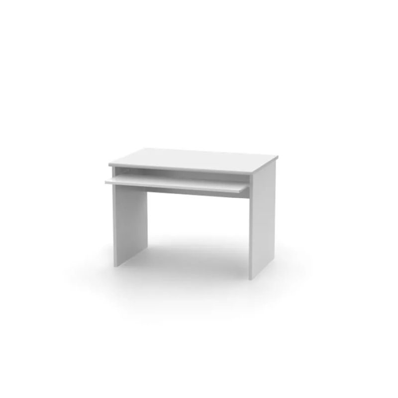 Písací stôl z kvalitnej DTD, 100cm, biely