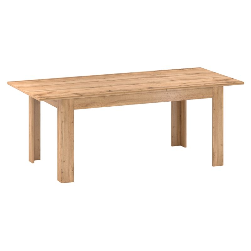 Rozkladací jedálenský stôl, 160-200cm, dub apalačský