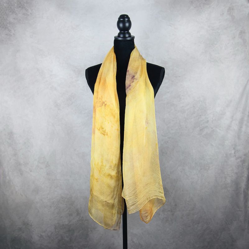 Luxusný hodvábny šál LIMITED_071, 180×110 cm, Made in Slovakia