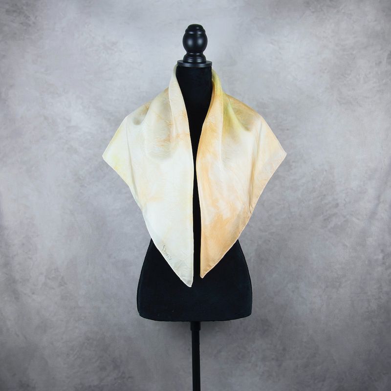 Hodvábna šatka VZOR_62, 90×85cm, Made in Slovakia