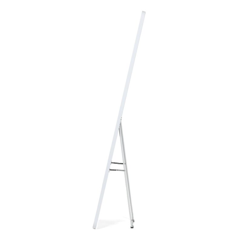 Zrkadlo stojacie, 39x160cm, biele