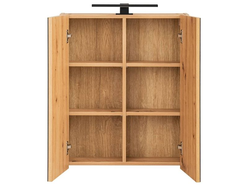 Skrinka do kúpeľne 840 artisan oak