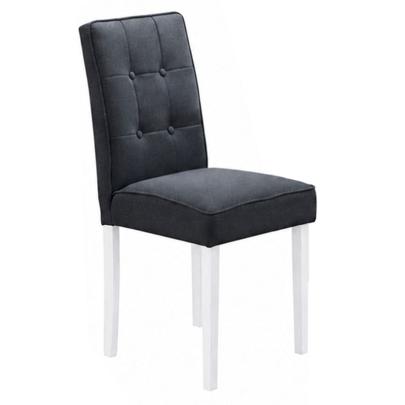 Jedálenský set s bielym rozkladacím stolom
