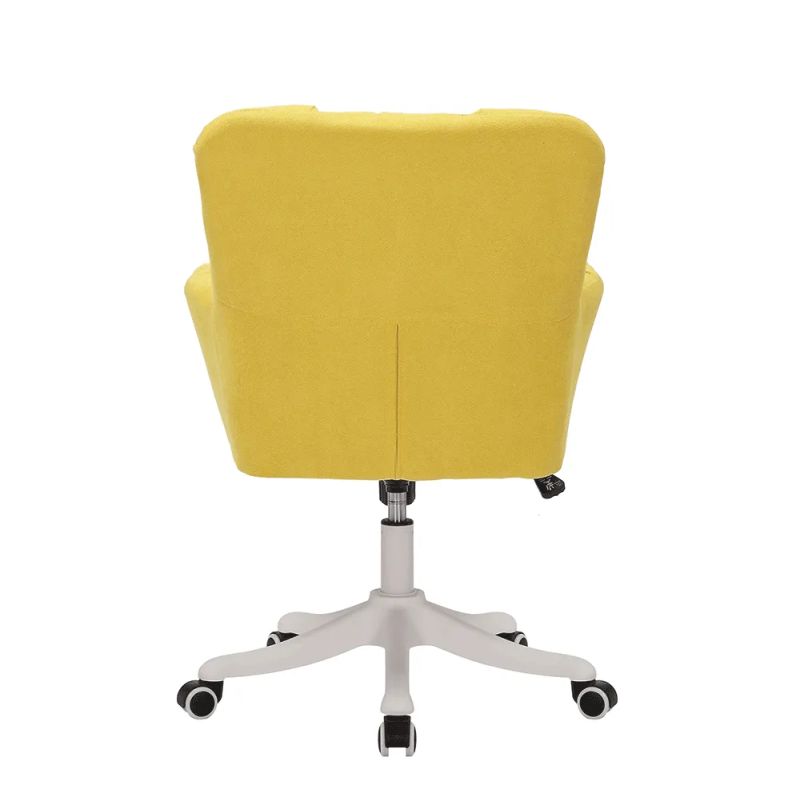 Kancelárske kreslo s extra mäkkým sedením, žlté