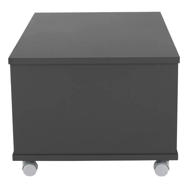 Konferenčný stolík na kolieskach, TYP 32, grafit/dub artisan