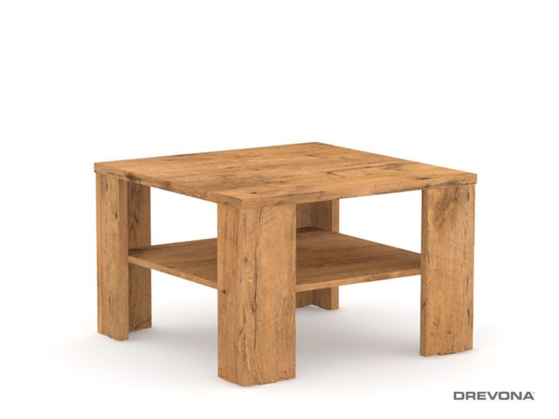 Konferenčný stolík z DTD 60x60 - viac farebných prevedení