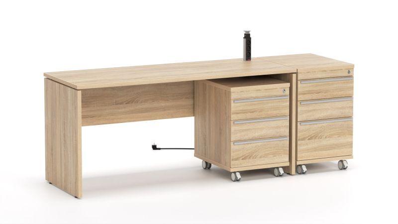 Moderný kancelársky stôl SPD-1600 - viac farebných prevedení
