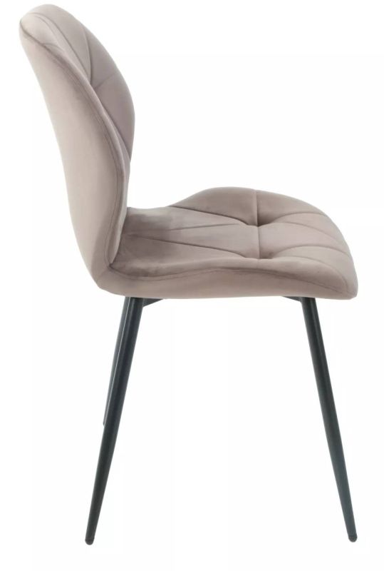 Ergonomická stolička do kuchyne, čierna-cappuccino bluvel 38