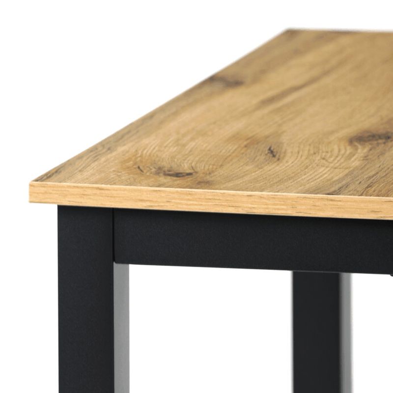 Jedálenský stôl 110×70×75 cm, MDF divoký dub