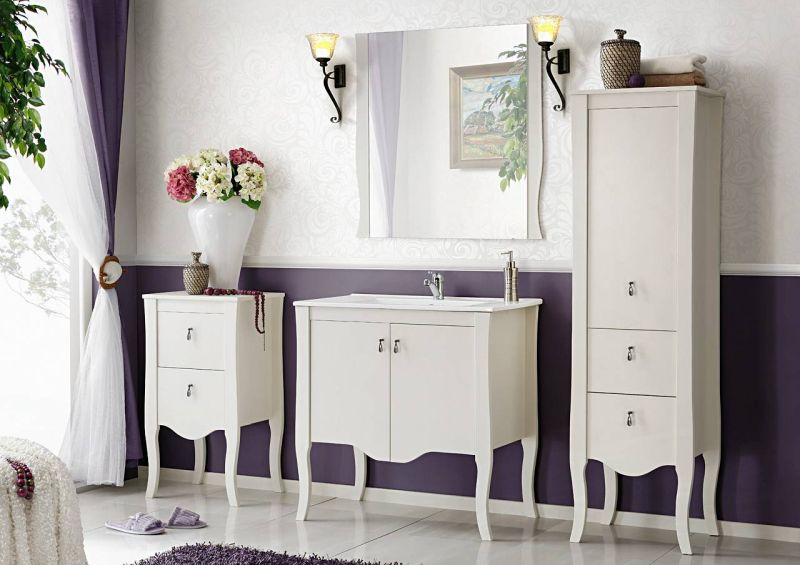 Kúpeľňová skrinka ELISABETH 820 biela