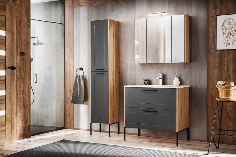 Skrinka do kúpeľne 840 artisan oak