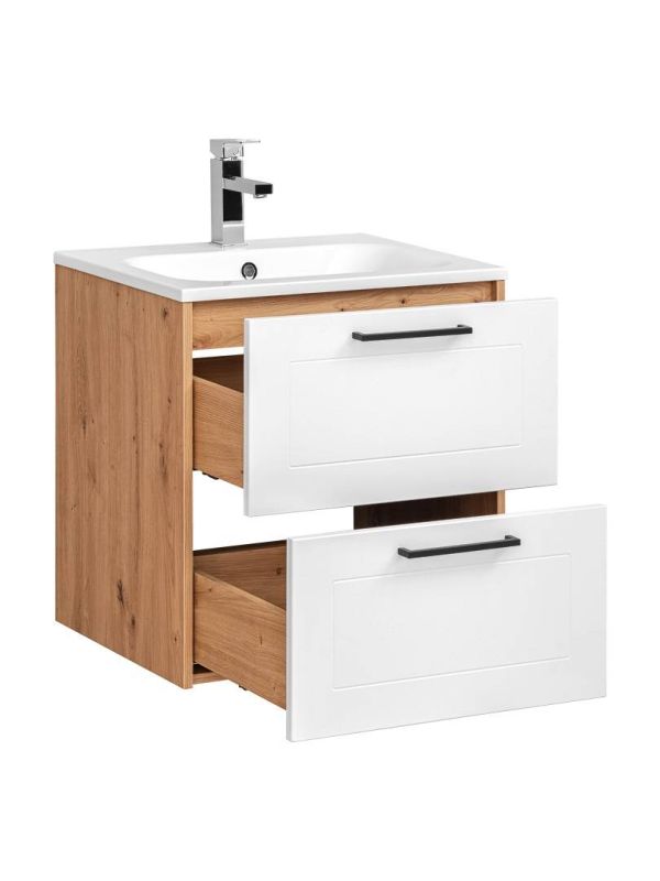 Skrinka do kúpeľne 820 artisan oak/white