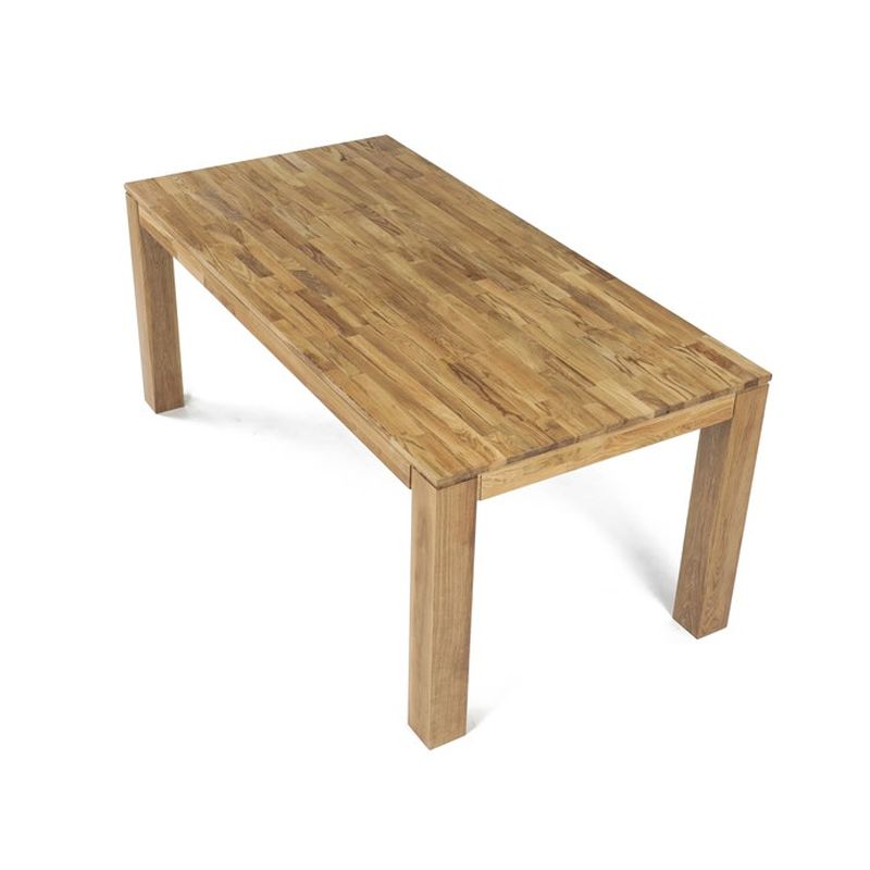 Jedálenský drevený stôl 180x90, masív dub biely, povrchová úprava olejom