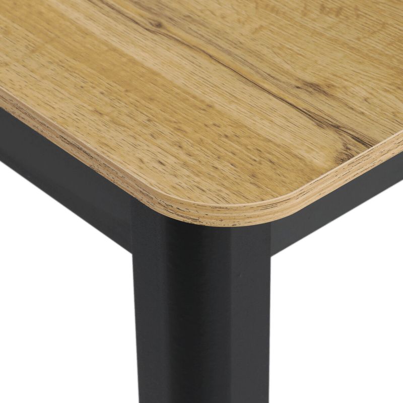 Moderný jedálenský stôl rozkladací 140-180x80, MDF, divoký dub