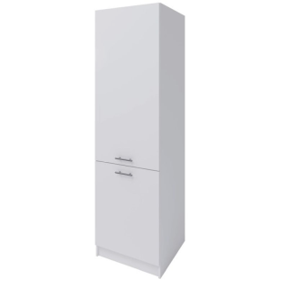 Potravinová skrinka S - 60/210, biela, 2x dvierka