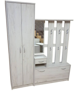 Moderná predsieň craft white