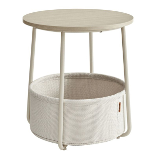 Odkladací stolík 45x45x50 cm, MDF kašmír