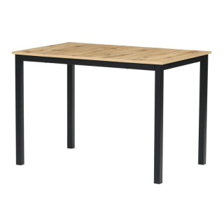 Jedálenský stôl 110×70×75 cm, MDF divoký dub