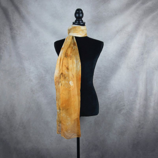 Luxusný hodvábny šál LIMITED_063 zo 100 % prírodného hodvábu, 180 x 110cm