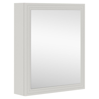 Kúpeľňová závesná skrinka so zrkadlom, 60cm, kašmír