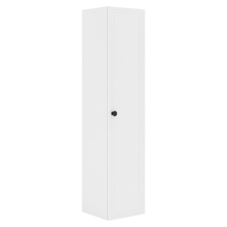 Vysoká skrinka do kúpelne, 30cm, biela