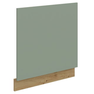 Dvierka na umývačku riadu 57 × 59 cm, aquamarine, dub artisan