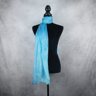 Luxusný hodvábny šál LIMITED_070 zo 100 % prírodného hodvábu, 180 x 110cm