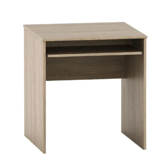 Klasický malý písací stôl s výsuvom, 70 cm, dub sonoma