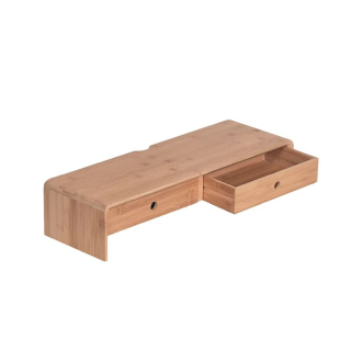 Podstavec pod monitor, bambus-prírodná, TYP 2