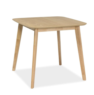 Moderný jedálenský stôl z MDF dosky 80, dub