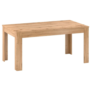 Rozkladací jedálenský stôl, 160-200cm, dub apalačský